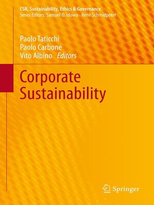 cover image of Corporate Sustainability